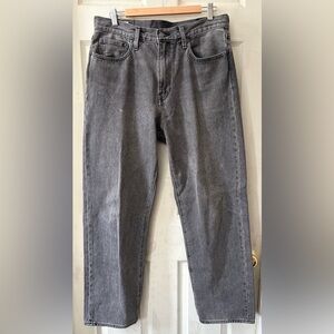 Levi's Men's Grey Loose Fit 568 Jeans